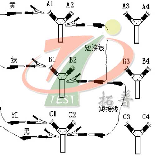 高壓開關(guān)機(jī)械特性測試儀機(jī)械時(shí)間測試接線方法